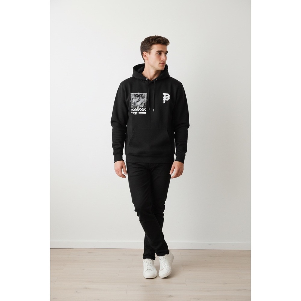 Primitive X Call of Duty Modern Warfare Black Graphic Hoodie Men's Size‎ M, NWT